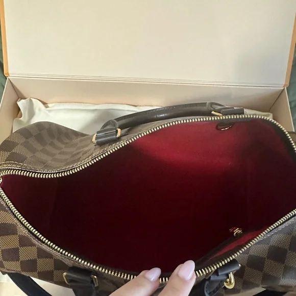 Louis Vuitton Speedy Bandouliere 35 Damier Ebene - Picture 11 of 16
